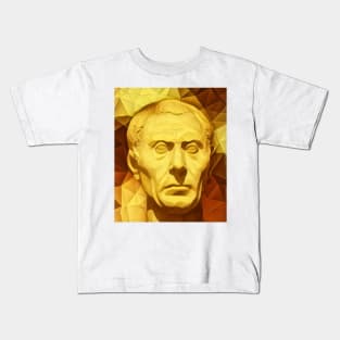 Suetonius Golden Portrait | Suetonius Artwork 9 Kids T-Shirt